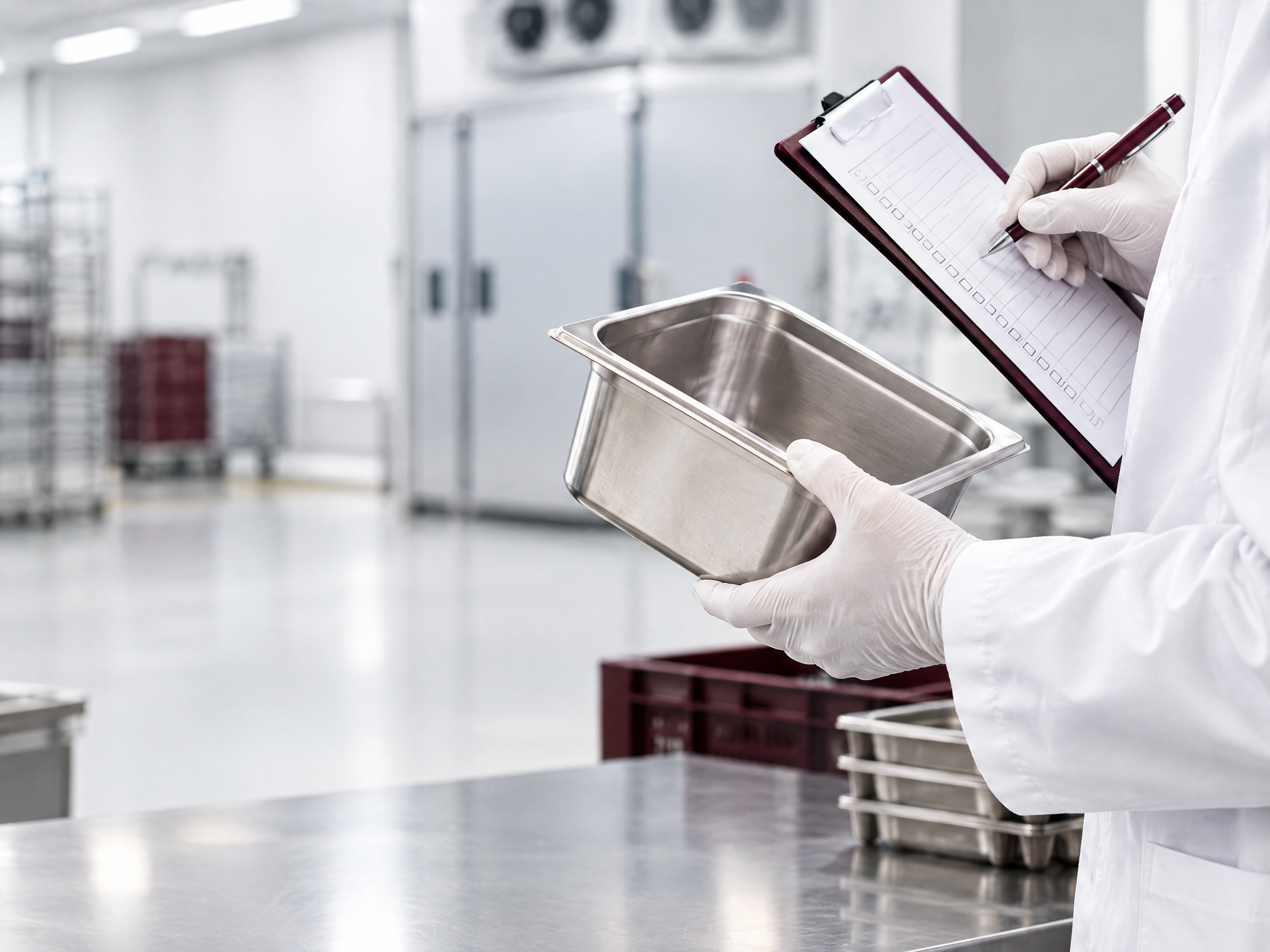 Controle de qualidade em ambiente de processamento de alimentos